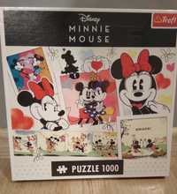 Nowe w folii puzzle 1000 elementów Disney trefl