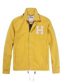 TOMMY HILFIGER Varsity Coach Jacket Streetwear Męska Kurtka Usa Top