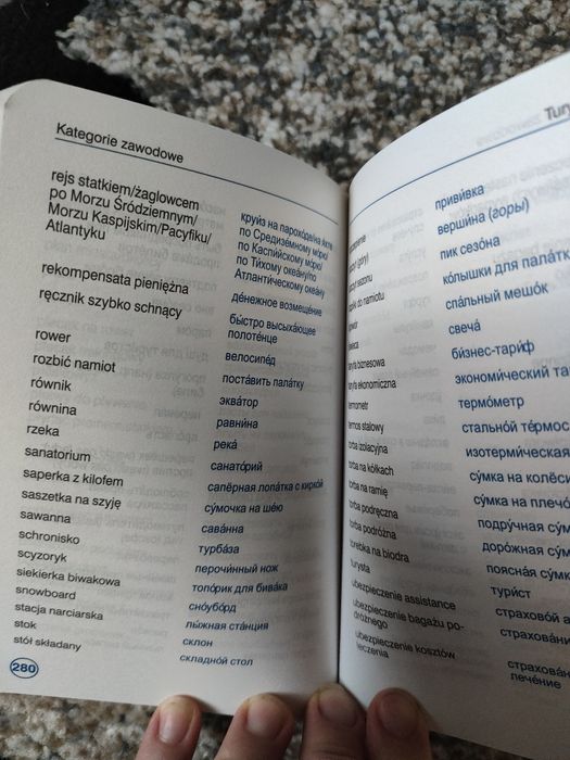Rozmówki rosyjskie ze słowniczkiem. Jadę do pracy