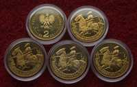 Monety 2 ZŁ RYCERZ CIĘŻKOZBROJNY 2007 Rok - Po kolekcjonerze W Kapslu