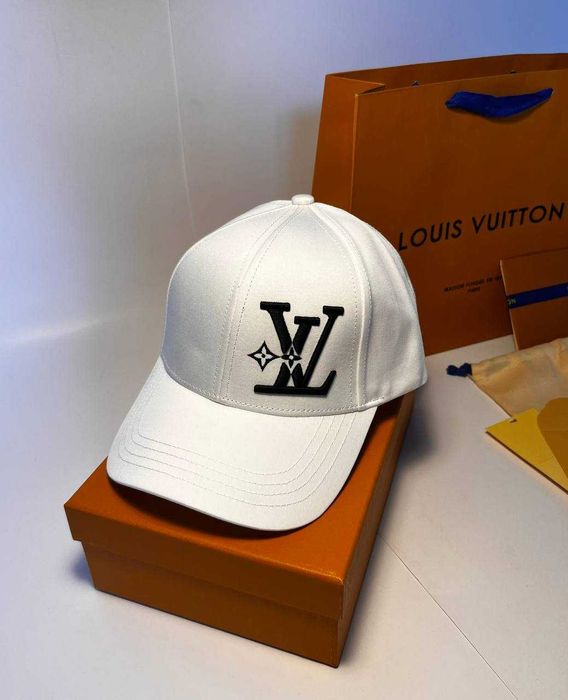 Louis Vuitton Męska damska czapka z daszkiem bejsbolówka, Francja 7308