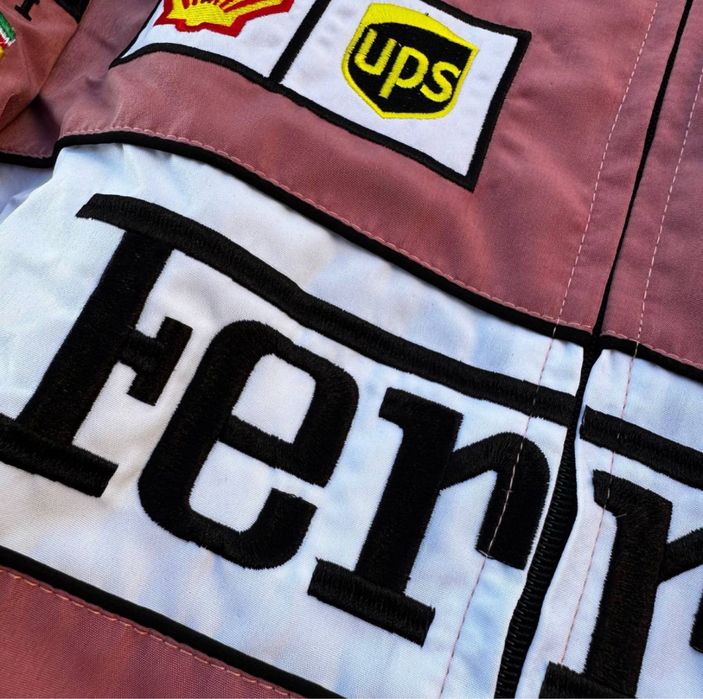 Куртка Ferrari pink jaket Формула 1 Formula 1 осіння куртка