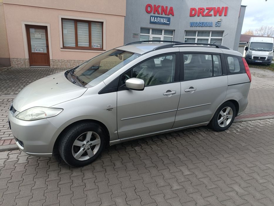 Mazda 5 pakowny Van 7 osobowy 2.0 LPG