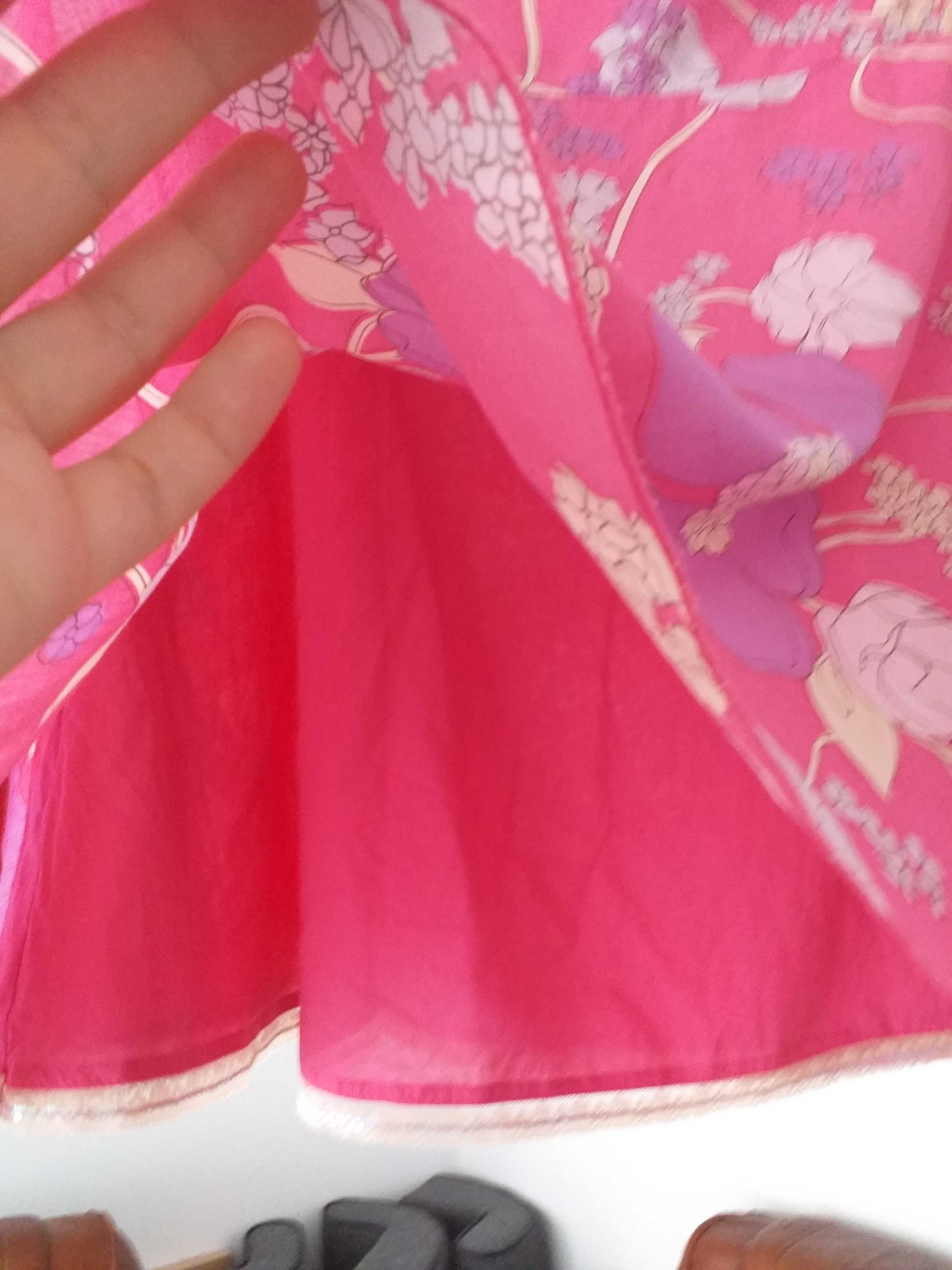 Różowa spódnica, Calvin Klein, rozmiar 42