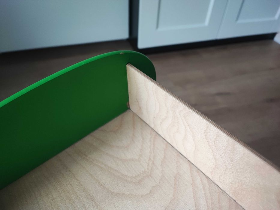 Wózek drewniany pchacz chodzik Ikea Mula dziecięcy