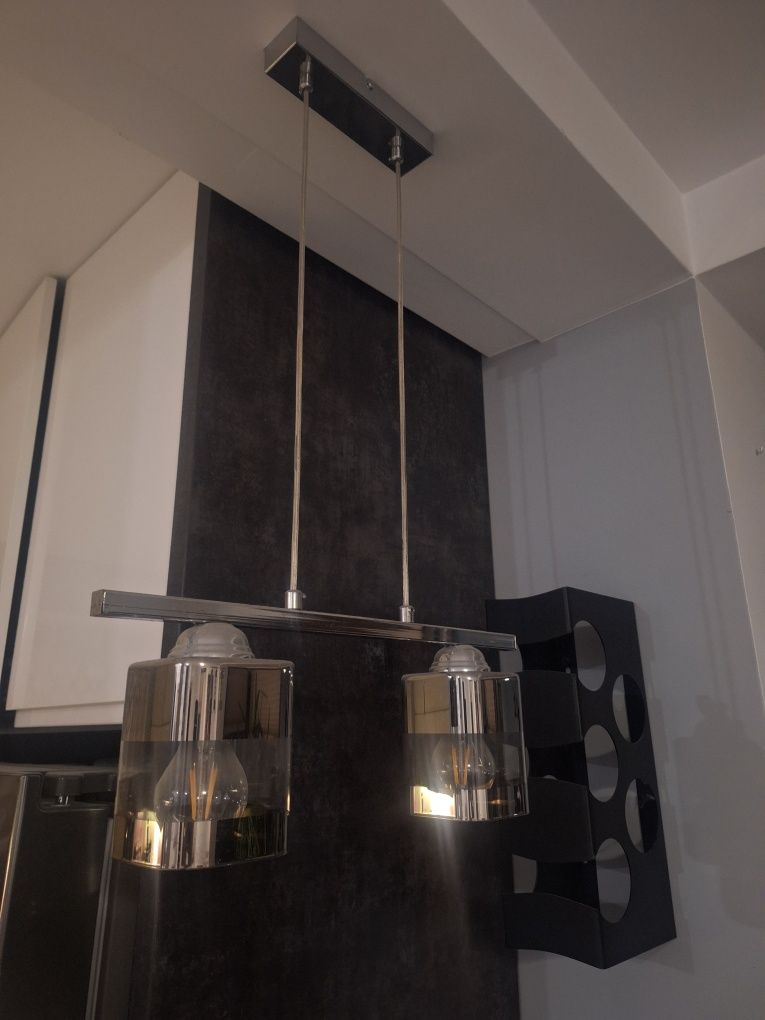 Lampy do jadalni, salonu, żyrandol,  zestaw nad stół I barek