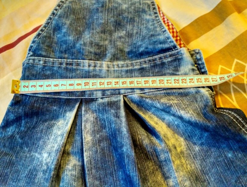 Новый джинсовый сарафан для девочки