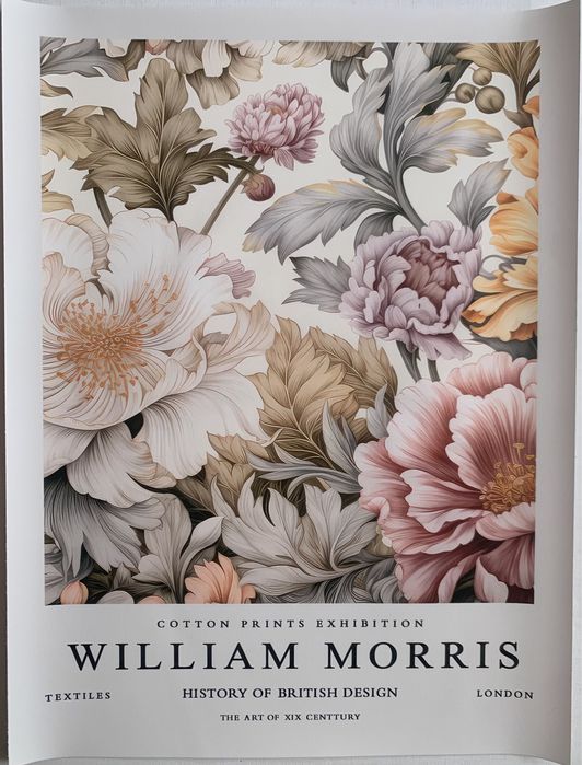 Gobelin na płótnie HD/Obrazek/William Morris/Floral
