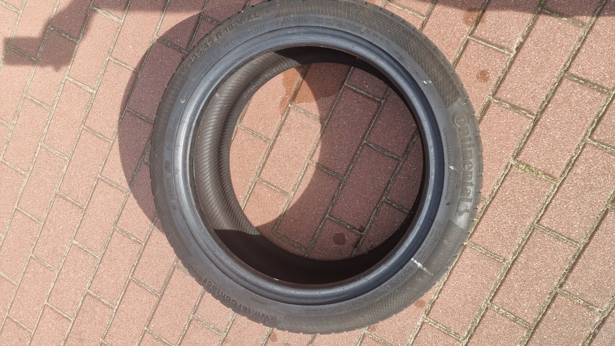 4 szt. Opony Continental WinterContact TS850P 235/45 r18 Tanio