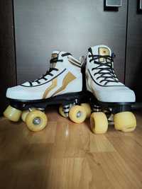 Wrotki Rio roller varsity rozmiar white gold 37