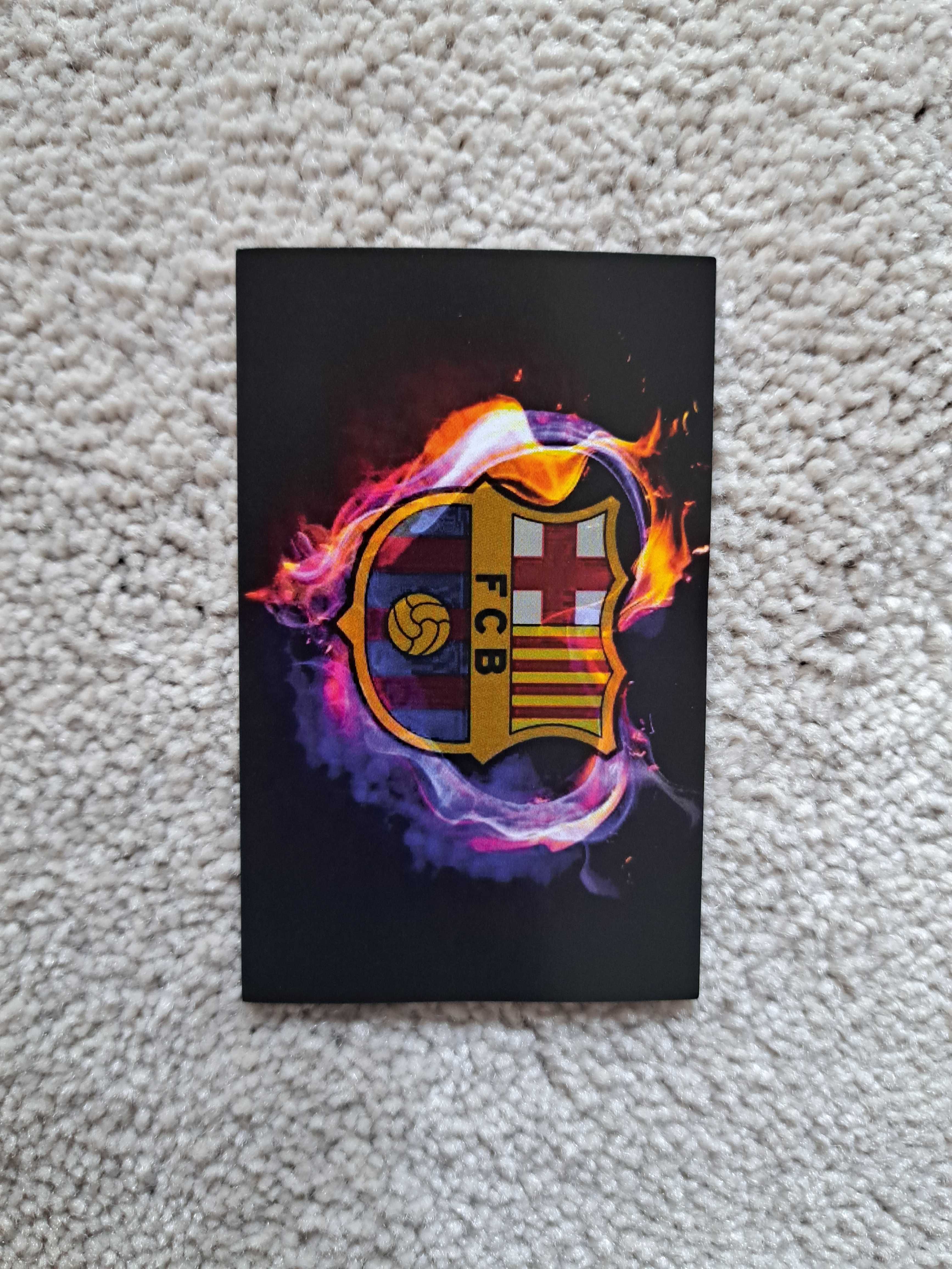 5 naklejek FC Barcelona football stickers