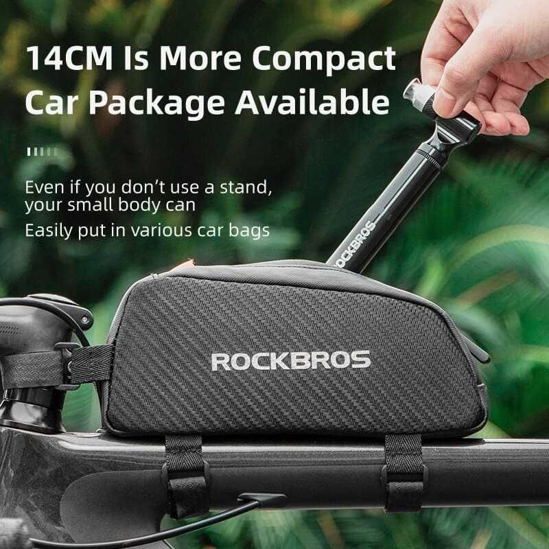 Мининасос RockBros 130 Psi, велонасос, ручной велосипедный насос