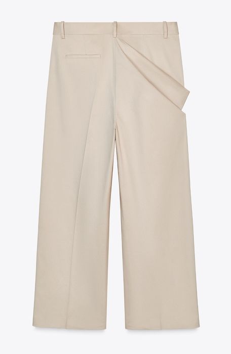 Zara  стильні бавовняні штани із защипами