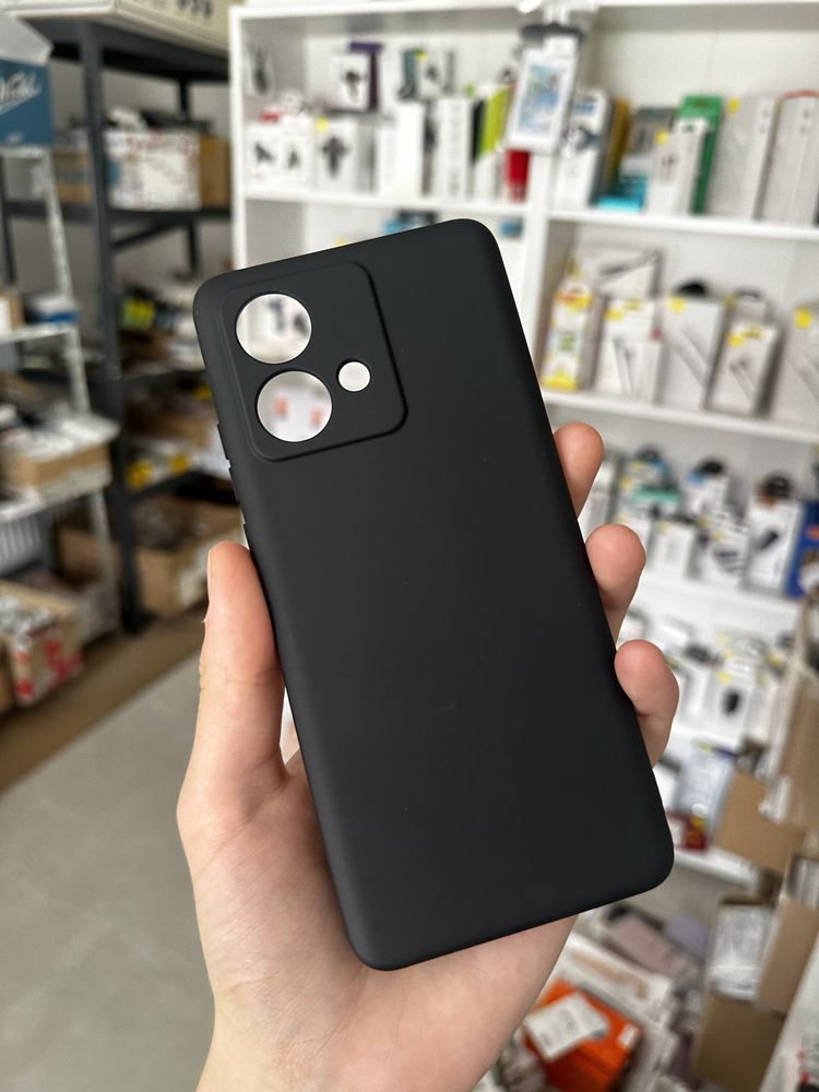 Silikonowe etui czarne MOTOROLA EGDE 40 NEO
