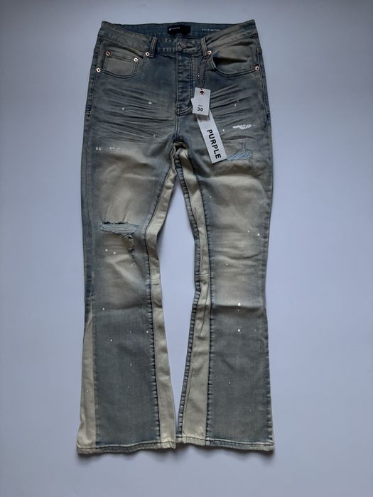 Джинси Purple Brand Flare Jeans Blue