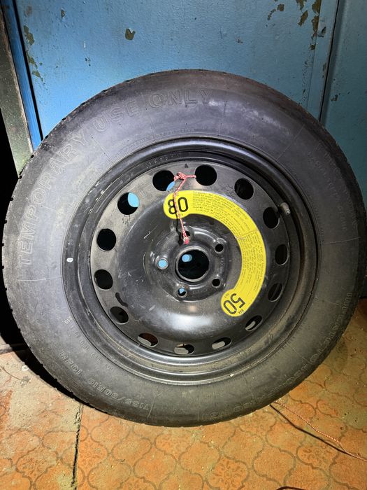 Запаска/докатка + домкрат vw passat b7 и другие 5х112