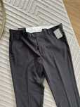 Spodnie męskie H&M eleganckie do garnituru szare w kant 54 slim fit L