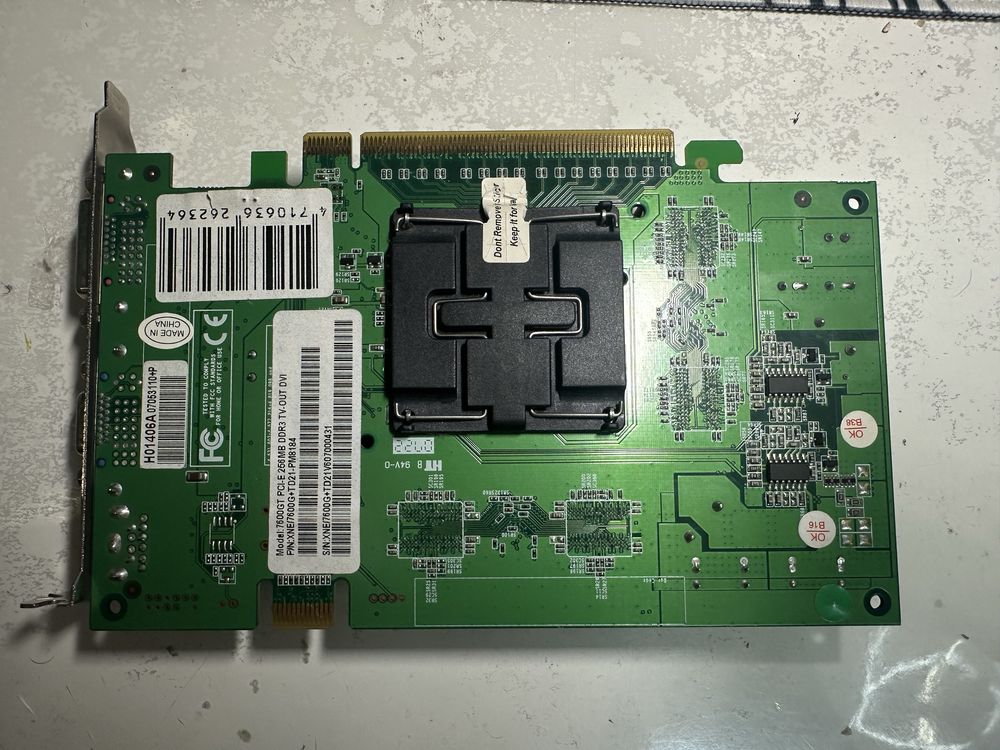 Продам відеокарту Nvidia 7600 GT