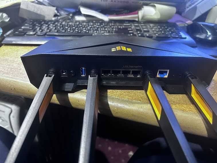 Wi-Fi роутер Asus TUF-AX3000 V2 гигабитный