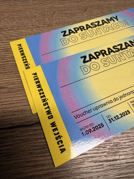 Suntago 2 bilety dla dzieci na cały dzień