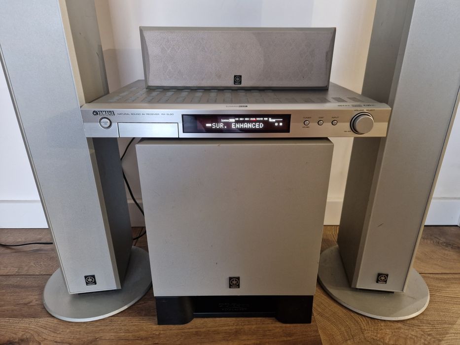 Kino domowe Yamha RX-SL80 zestaw audio subwoofer aktywny amplituner