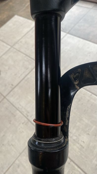 Amortyzator widelec fat bike fatbike 120mm powietrzny