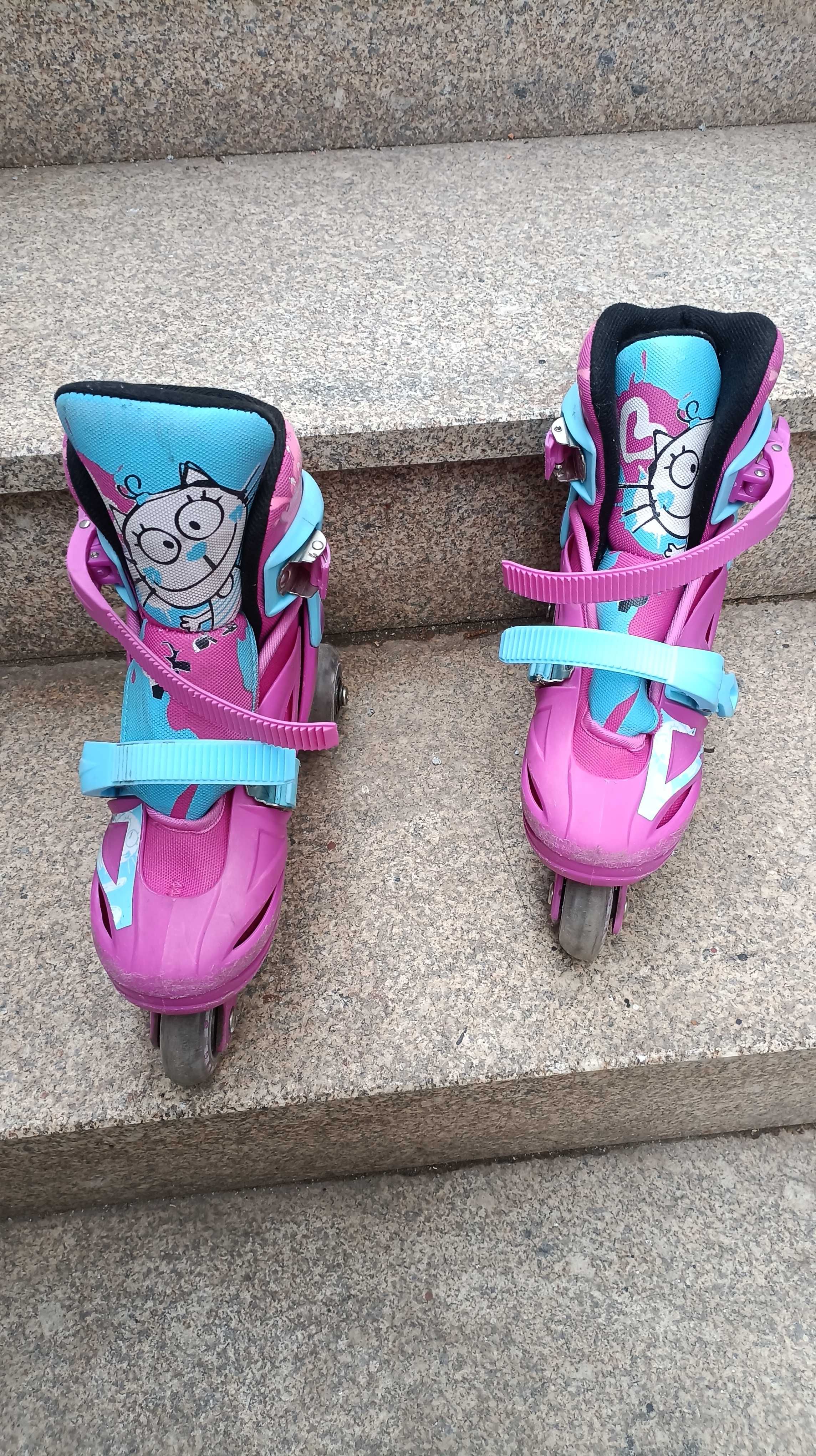 Patins Criança Love - Tamanho 31/35