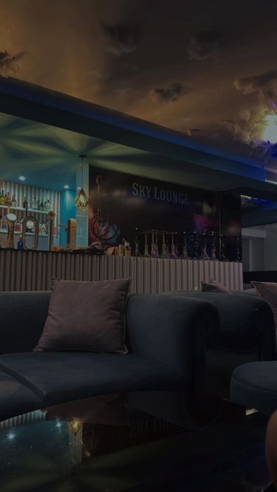 Bar de shisha lindíssimo