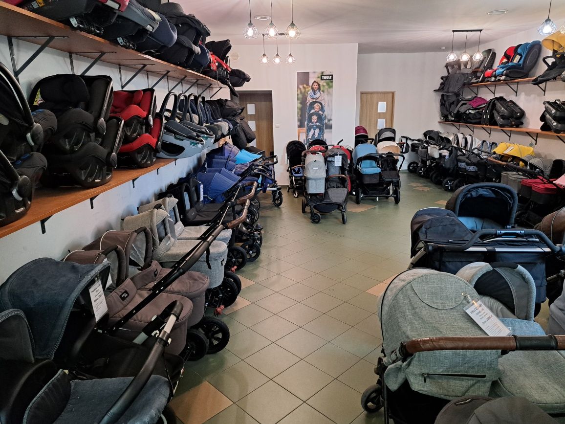 Wózek dla bliźniąt 2w1 KOMIS