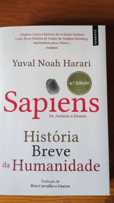 Sapiens, História breve da Humanidade - Yuval Noah Harari