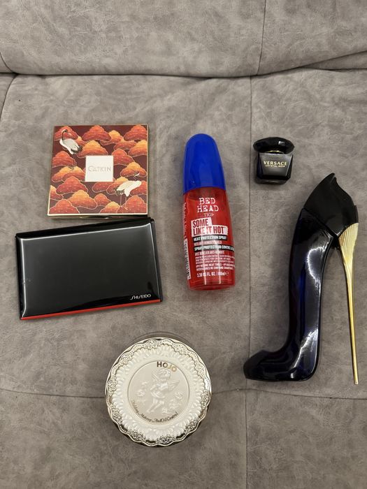 Косметика нова і б/у Shiseido Bed head Carolina Herrera Catkin