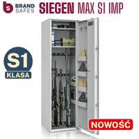 Szafa na broń SIEGEN MAX kl S1 12 szt. broni 83.01