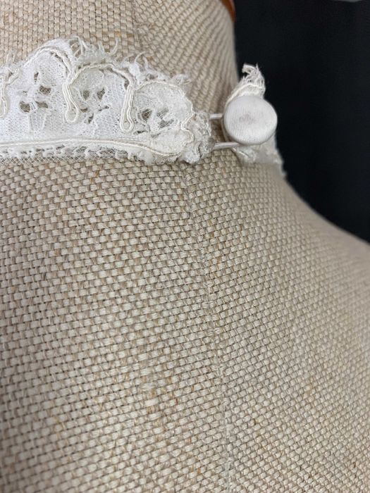 Nowa Suknia Ślubna M 38 Ivory Koronkowa Syrenka Halter Z Trenem Okazja