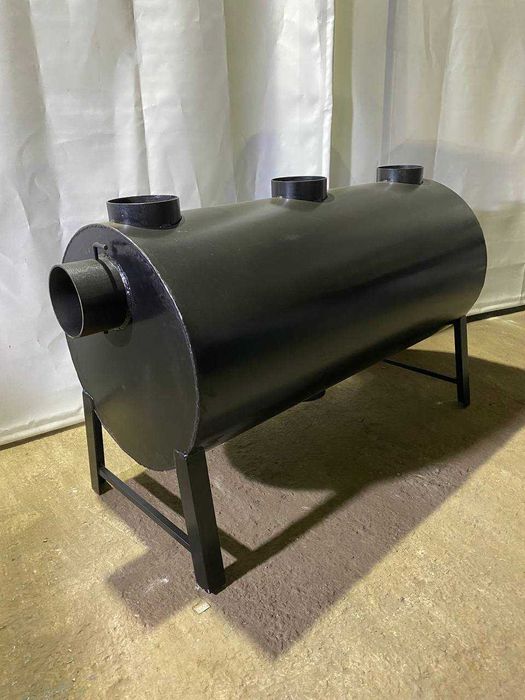 ОТ ЗАВОДА! 1030м3! ОБДУВ! 6мм! Печь Буржуйка Булерьян Теплогенератор