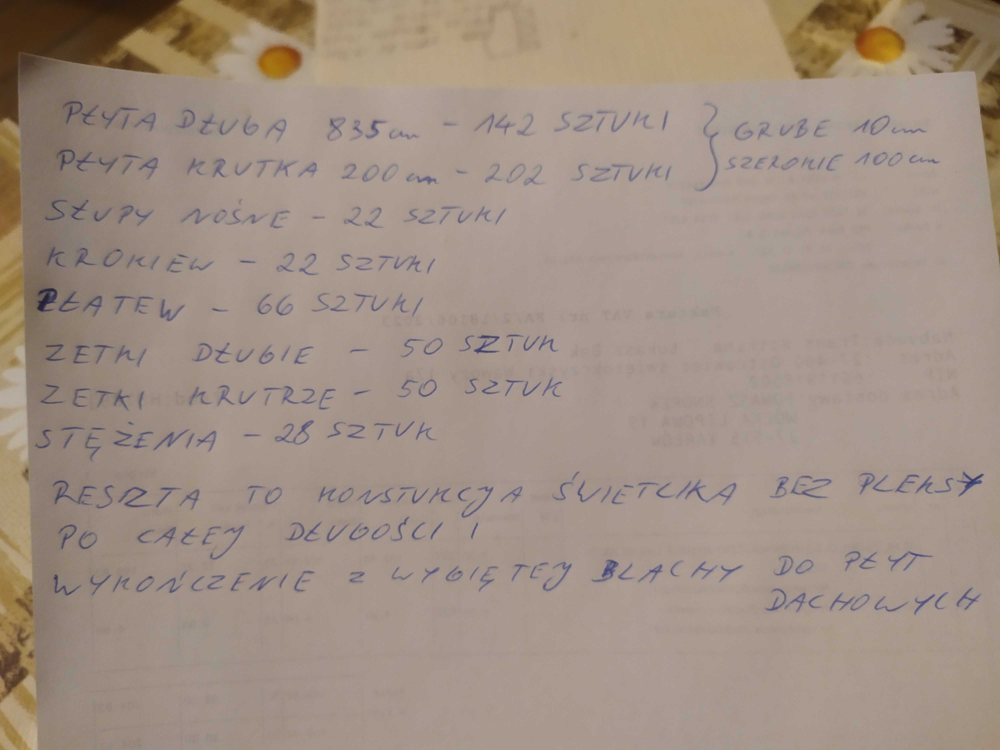 Nowa Hala wiata magazyn 20x60x6 płyta warstwowa Pilnie sprzedam