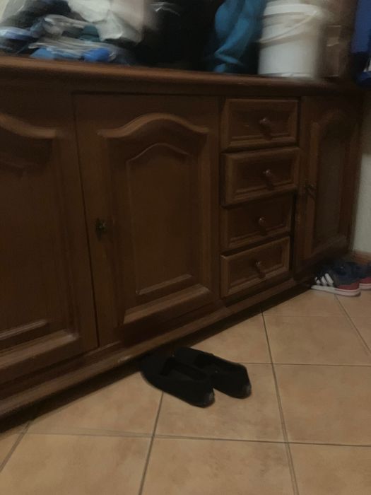 Duża komoda drewniana