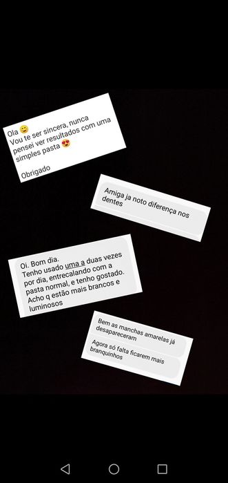 Pasta de dentes branqueadora