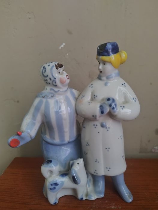 Figurki porcelanowe Zimowy Ogród Połonne