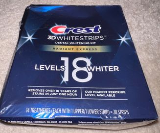 Paski wybielające Crest 18 Levels White full pack z USA