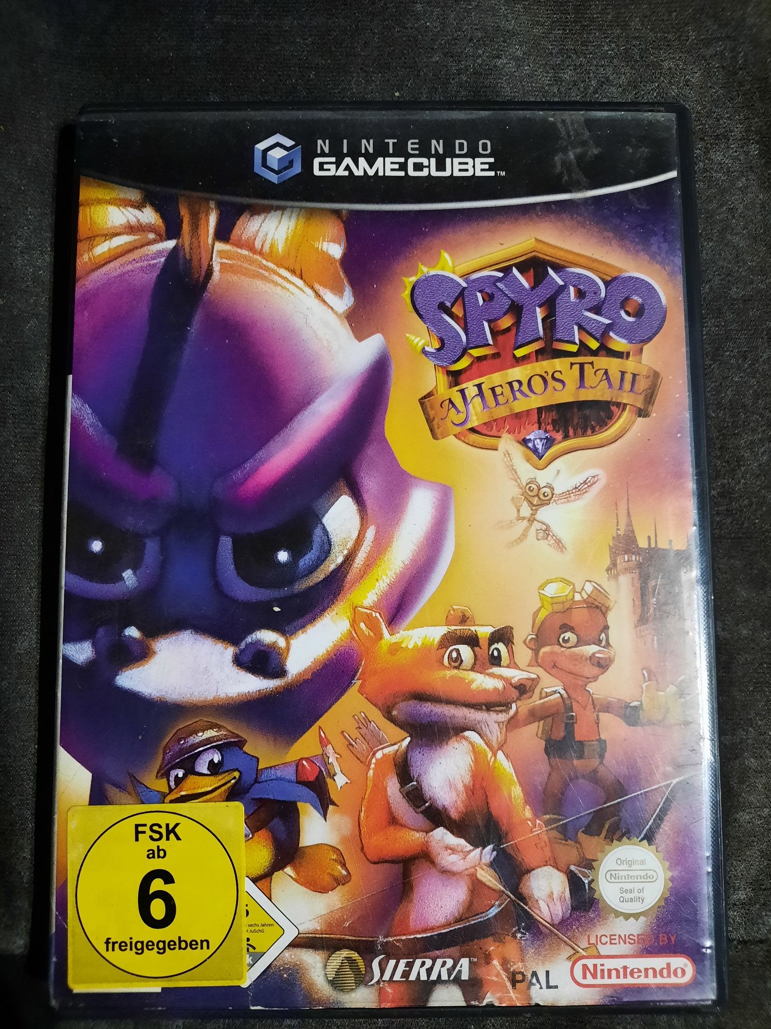 Gra Spyro A Heroes Tail na Nintendo GameCube