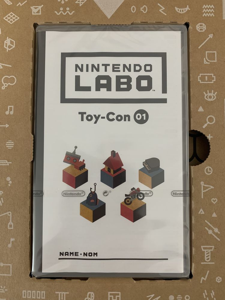 Jogo e Acessórios Nintendo Switch Labo (Toy-Con 01)