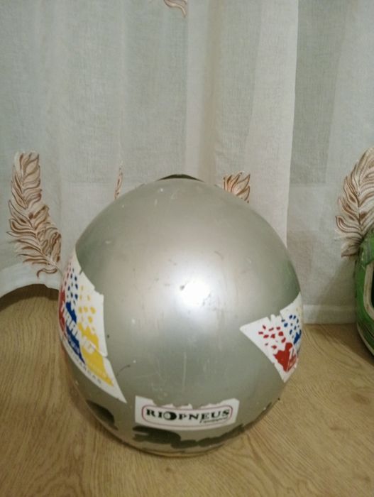 Equipamento de mota capacete