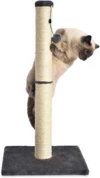 Poste arranhador para gato com bola para brincar - 40 x 80 cm - NOVO