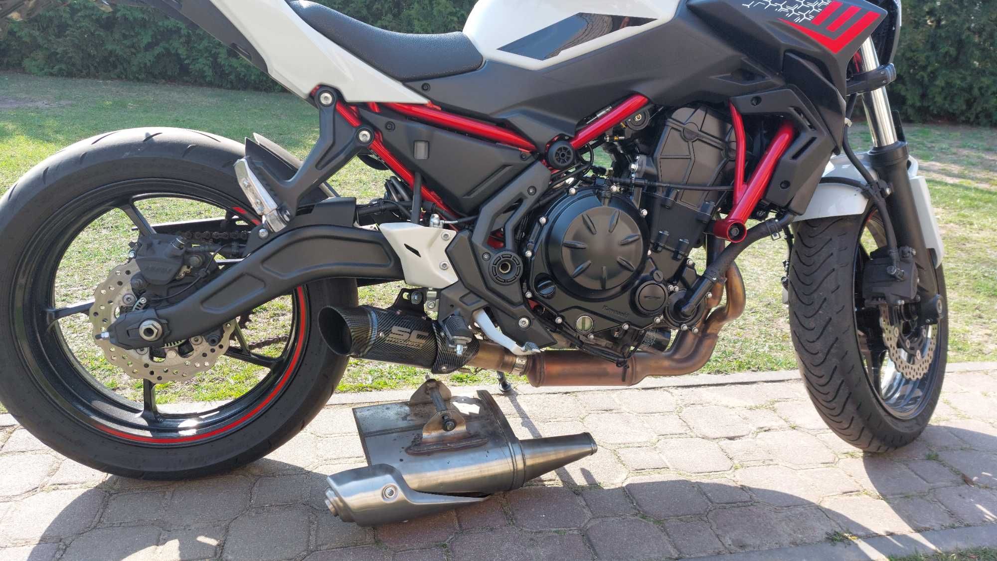 Kawasaki Z650  na kat. A2 stan bdb. 2022r