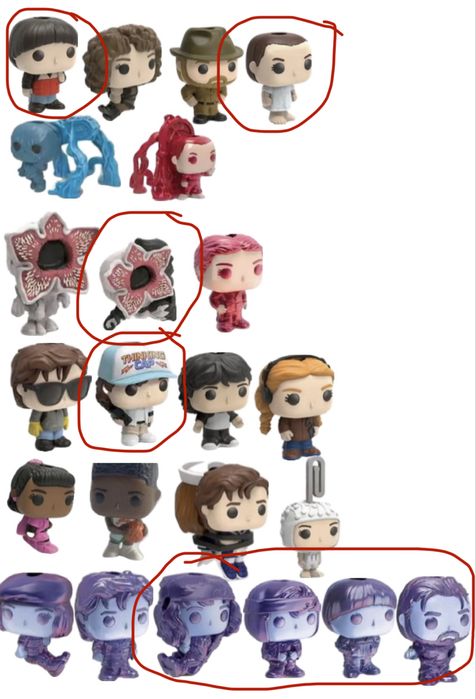 Stranger things фігурки обмін