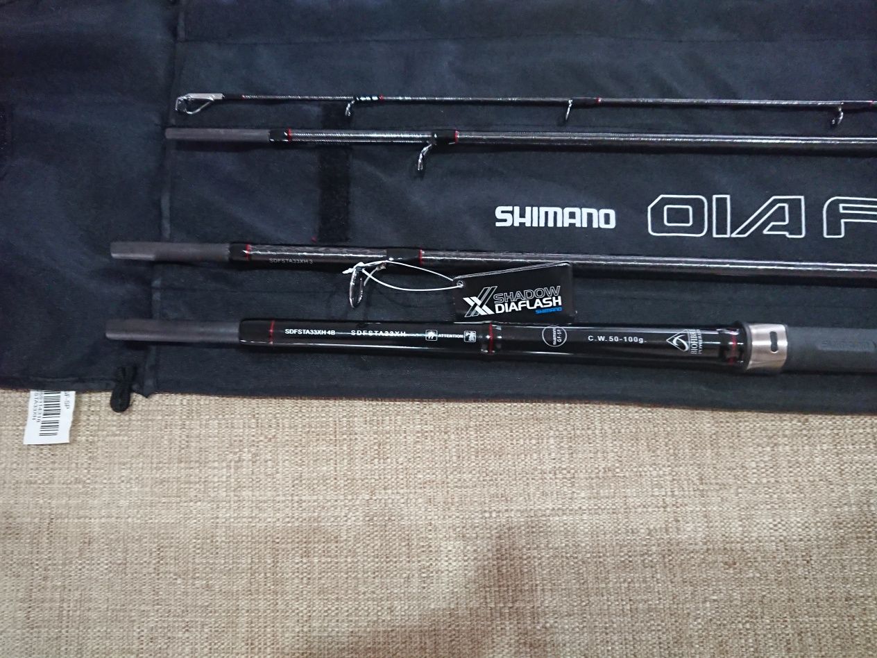 Cana Shimano Diaflash 330 XH+Carreto Shimano Twinoiwer 21 SW 4000 XG