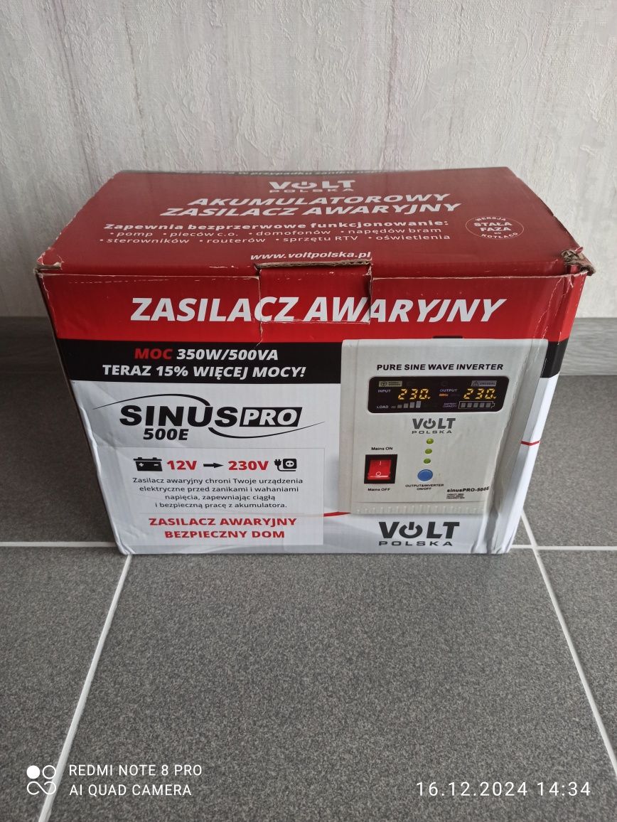 Перетворювач напруги SINUS pro 500E