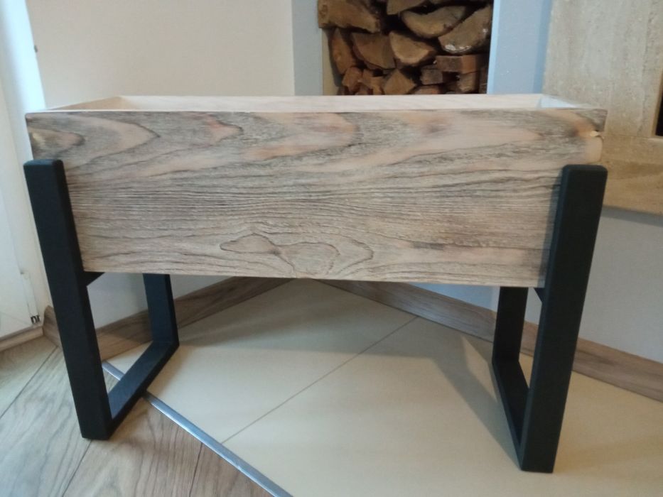 Nowe donice drewniane hand made