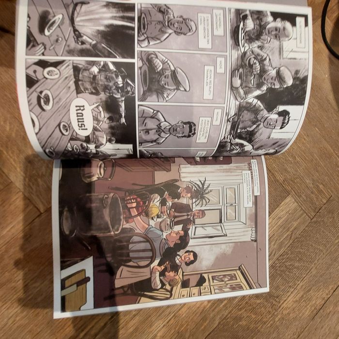 Komiks o obozowej rzeczywistosci - Wazny byl tylko numer. Nowy.