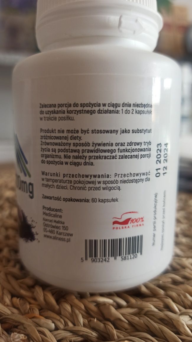 Olej z nasion czarnuszki 1000mg